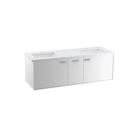 Kohler Jute 60 Vanity Combo CM99548-BD1-1WA